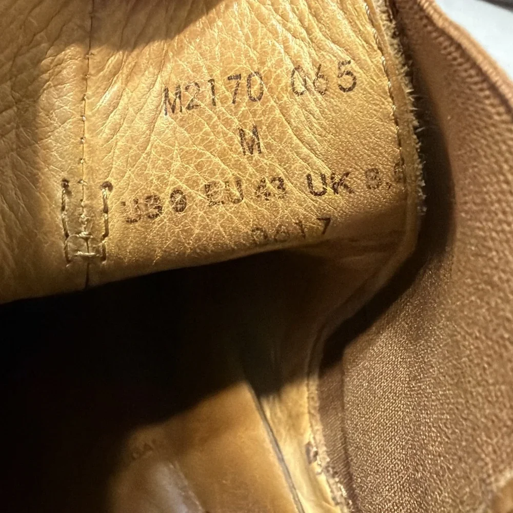 Samuel Hubbard Boots Men's US Size 9 Brown Leather Pull On Chelsea Boot